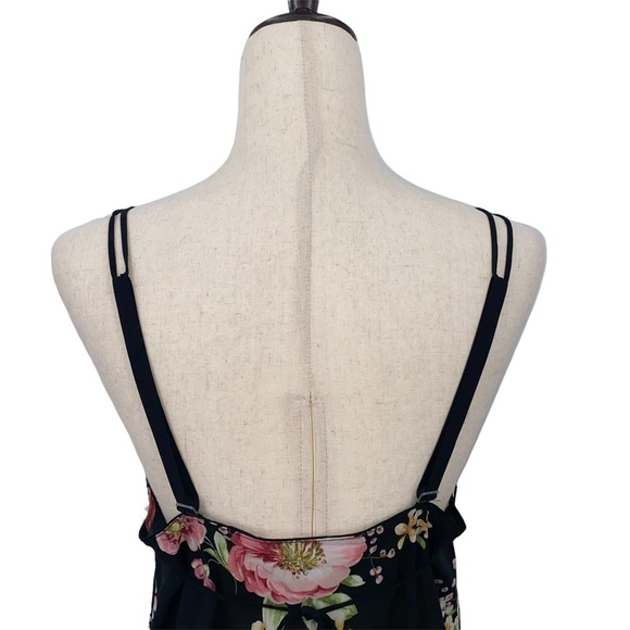 Oscar de la Renta Floral Chemise - Size Medium - Picture 5 of 11
